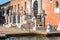 Ornamental gate to the Arsenal building in Venice, Italy