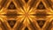 Ornamental geometric kaleidoscope light show star moving pattern orange New quality universal motion dynamic animated