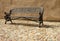 Ornamental iron bench