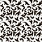 Ornamental leaf design pattern