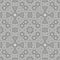 Ornamental linear pattern. Detailed vector illustration. Seamless black and white texture. Mandala design element.