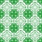 Ornamental Oriental Royal Vintage Arabic Chinese Green Floral Seamless Abstract Pattern Texture Wallpaper