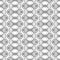 Ornamental seamless monochrome pattern
