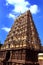 Ornamental temple main tower with clouds