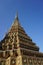 Ornamental Thai pagoda detail