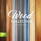 Ornamental Wood Collection Background