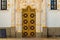 Ornamented gilded door of Dormition cathedral of Kiev Pechersk Lavra Kiev Monastery of the Caves in Ukraine