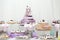 Ornaments and decorations wedding table sweets