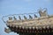 Ornaments on the Roof of Xian City Wall Building