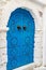 Ornate Arab door, Bizerte, Tunisia