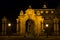 Ornate arched gateway to Palace