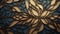 Ornate Botanical Pattern Background. An intricate and ornate botanical pattern with a rich tapestry of leaves and floral