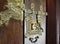 Ornate brass door furniture
