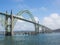 Ornate bridge at Newport, Oregon