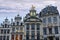 Ornate buildings of Grand Place, Brussels