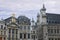 Ornate buildings of Grand Place, Brussels