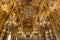 Ornate ceilings of the grand foyer of Palais Garnier, opera of Paris