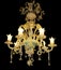 Ornate Chandelier with Jade Centre