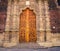 Ornate church door mexico city