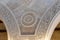 Ornate Column Top in the catholic Christian Transfiguration Church located on Mount Tavor near Nazareth in Israel