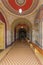 Ornate corridor in Chernivtsi National University in Chernivtsi, Ukraine