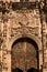 Ornate Door Valencia Church Guanajuato Mexico