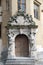 An ornate doorway in Rothenburg ob der Tauber, Germany