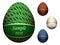 Ornate Easter eggs
