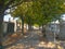 Ornate family mausoleums in Lafayette Cemetery  1 in New Orleans, Louisiana, United States