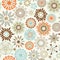 ornate floral seamless texture, endless pattern with flowers loo