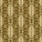 Ornate Gold textured 3d vector seamless pattern. Greek patterned