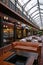 Ornate interior atrium of Tannery remodeling, a Victorian shopping arcade in Christchurch, New Zealand