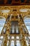 Ornate interior of the Catherine Palace