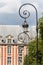 Ornate lampposts at Places du Vosages in Paris