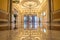 The ornate marble foyer of the Venetian Hotel and Casino