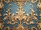 Ornate Opulence: Baroque Abstract Background for Timeless Elegance