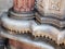 Ornate Pillars Sienna Cathedral, Italy