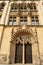 Ornate portal door of magistratesâ€™ court building Amtsgericht Magdeburg in Magdeburg