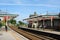 Ornate Railway Station at Grange-over-Sands, Cumbria