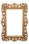 Ornate Renaissance Wood Frame with Intricate Carved Details