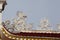 Ornate rooftop of a Chinese Buddhist temple