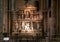 Ornate sculpture and altar in one of the side chapels of the Reims Cathedral