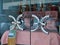 Ornate Stainless Steel Handles n Plate Glass Doors