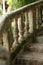 Ornate stone balustrade