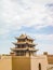 Ornate tower in the Jiayuguan fortress, China