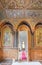 Ornate wall and ceiling in a palace