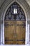 Ornate wooden doors