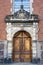 Ornate wooden doors and entrance architectural designs