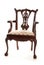 Ornate wooden vintage chair