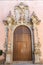 Ornated door seen in Erice Sicily